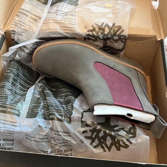 timberland booties COURMAYEUR VALLEY CHELSEA BOOTS green new - Picture 15 of 15